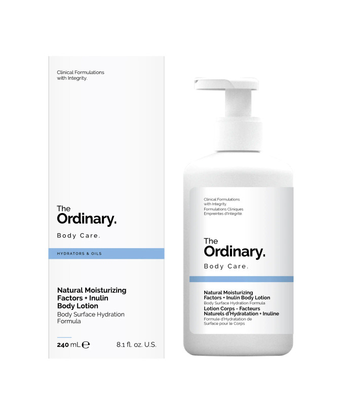 لوسیون بدن فاکتورهای طبیعی آبرسان + اینولین Ordinary