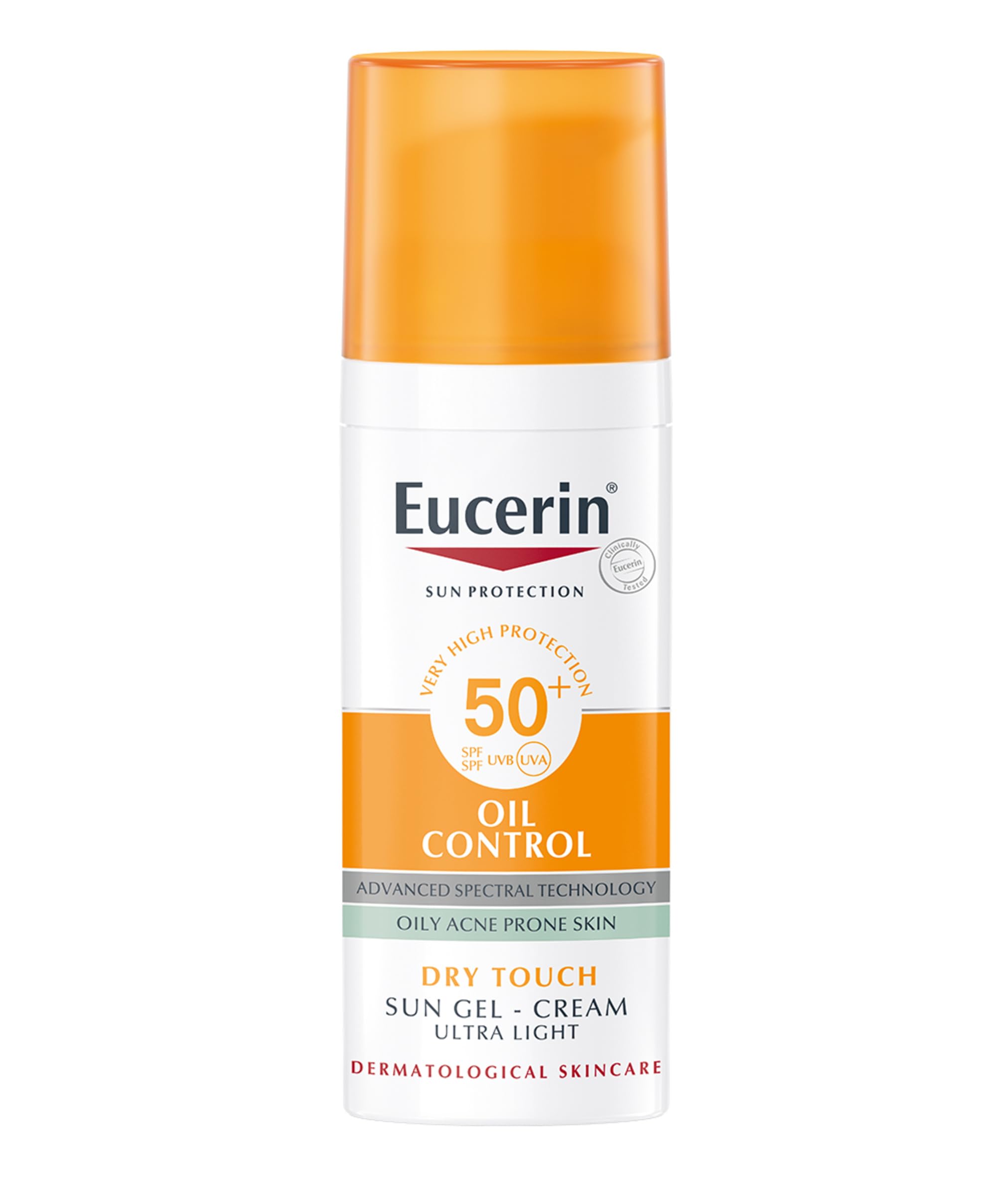 ژل - کرم ضد آفتاب و کنترل‌ چربی SPF 50 Eucerin